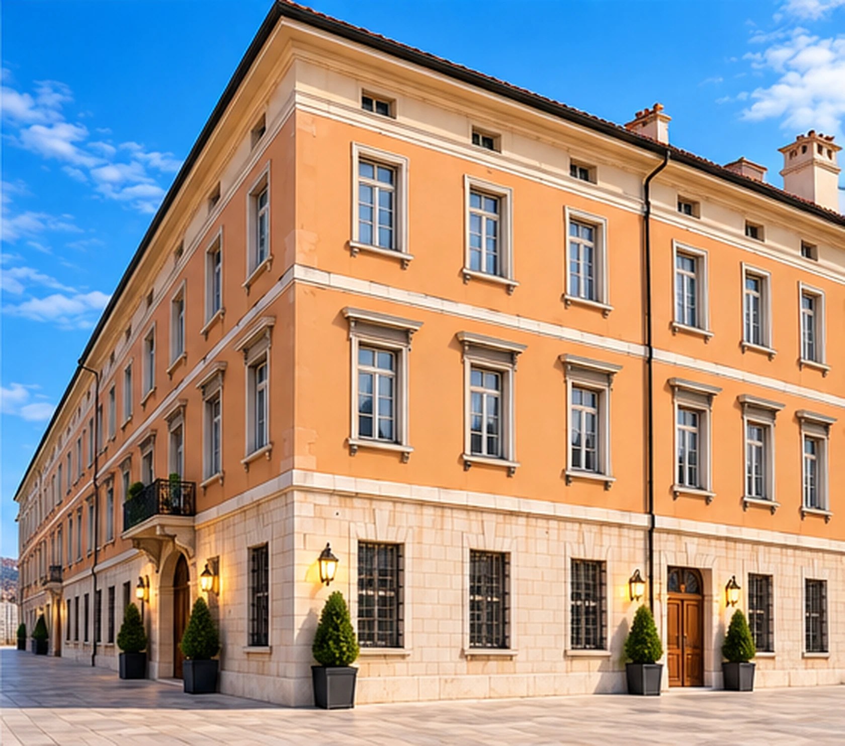 L'angolo del Palazzo dove si trova il negozio 238 m²